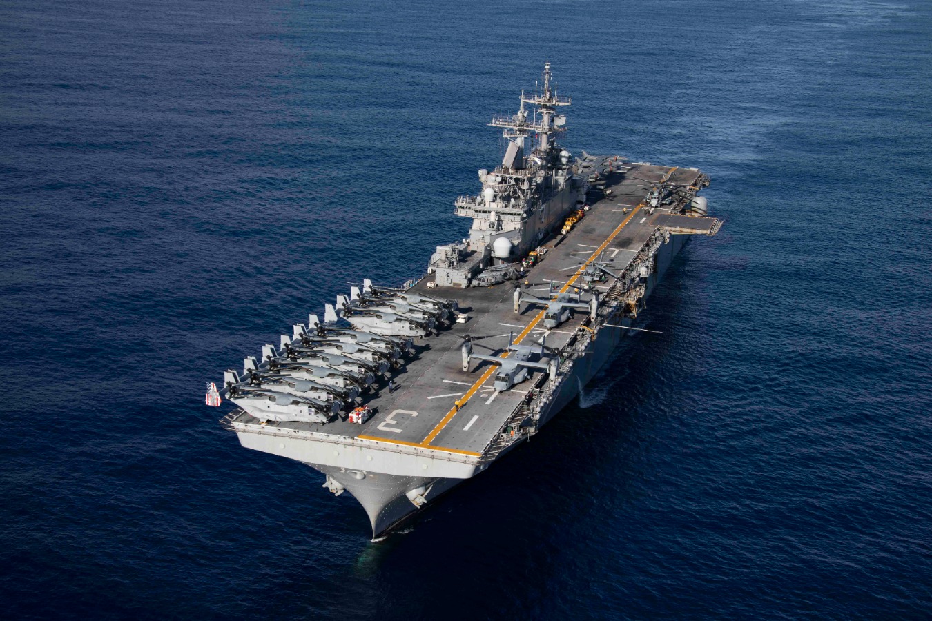 The Navy's New Amphibious Assault Ship Is Now Rocking F-35 Stealth